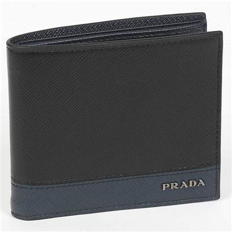 prada green wallet mens|prada saffiano wallet price.